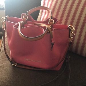 Dooney and Bourke city barlow beautiful pink (bubble gum?) color